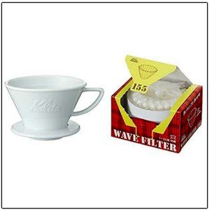 Kalita HA185 Dripper - Ceramic Pour Over Coffee Dripper